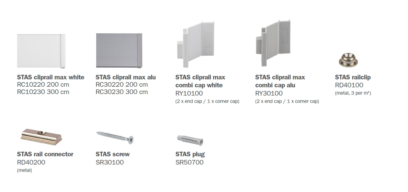 STAS cliprail max